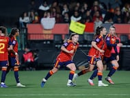 03/03/26 FUTBOL FEMENINO SELECCION ESPAÑOLA
ESPAÑA - ISLANDIA PARTIDO CLASIFICACIÓN PARA EL MUNDIAL FEMENINO
GRUPO PAUSA HIDRATACION
CLAUDIA PINA