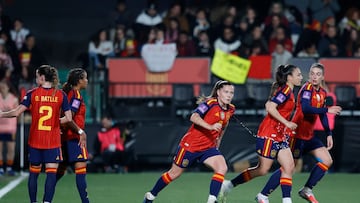 03/03/26 FUTBOL FEMENINO SELECCION ESPAÑOLA
ESPAÑA - ISLANDIA PARTIDO CLASIFICACIÓN PARA EL MUNDIAL FEMENINO
GRUPO PAUSA HIDRATACION
CLAUDIA PINA