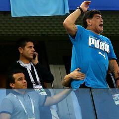 Maradona insists he's "fine" after health scare in Argentina win