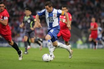 Copa UEFA, 16 mayo 2007, Sevilla-Espanyol: el cuadro perico llega a la final pero pierde ante el conjunto hispalense.