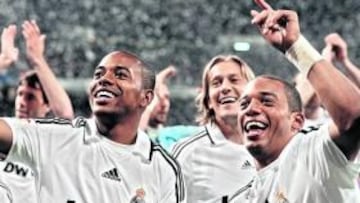 MArcelo y Robinho