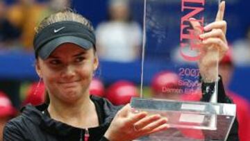 <strong>EN BUENA FORMA.</strong> La rusa quiere dejar su sello en el último gran torneo de la temporada.