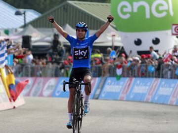 26/05/17  GIRO DE ITALIA 2017   ETAPA 19  CANDIDO/INNICHEN - PIANCAVALLO  MIKEL LANDA VENCEDOR DE LA ETAPA CICLISMO