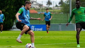 Dani Fernández, del Racing.