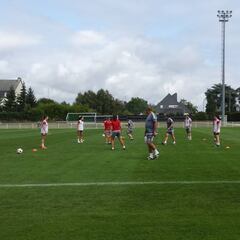 La Selección se entrenó tras meterse en la final