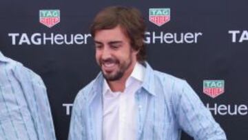 Fernando Alonso, en un evento en Mónaco.
