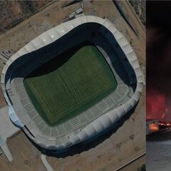 Se incendia bodega en los alrededores del estadio de Mazatlán FC