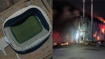 Se incendia bodega en los alrededores del estadio de Mazatlán FC