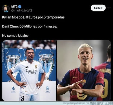 ‘El juego del calamar 2′ se cuela en los mejores memes del caso Dani Olmo