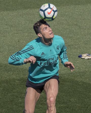 El entrenamiento del Madrid antes de recibir al Athletic