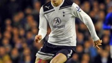 Bale, con el Tottenham.