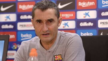 Valverde: "¿Jordi Alba? Esa no es una pregunta para mí"