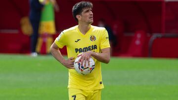 Gerard Moreno of Villarreal during the spanish league, LaLiga, football match played between Granada Club de Futbol and Villarreal Club Futbol at Nuevos Los Carmenes Stadium on April 3, 2021 in Granada, Spain.
AFP7
03/04/2021 ONLY FOR USE IN SPAIN