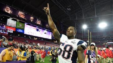 Darius Fleming, de los New England Patriots.