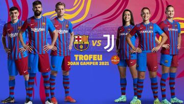 Cartel del Trofeo Joan Gamper 2021.