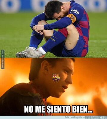 Los mejores memes de la posible marcha de Messi