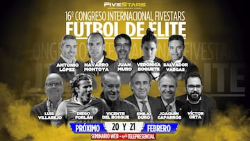 16&ordm; Congreso Internacional Fiverstars: F&uacute;tbol de &Eacute;lite.