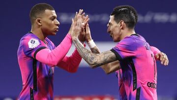 Mbappé y Di María.