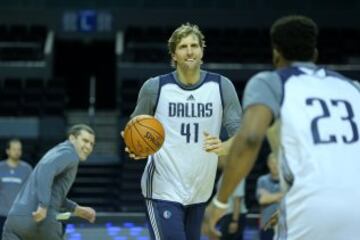 Suns y Mavericks ya entrenaron en la Arena Ciudad de México