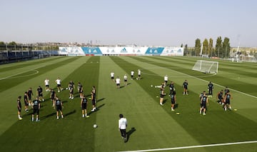 El Madrid prepara la visita del Levante