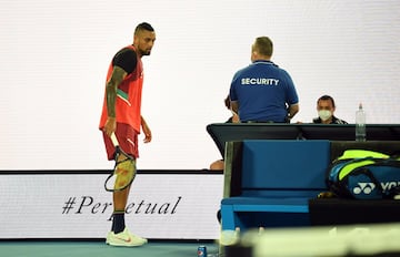 Las reacciones de Nick Kyrgios en su derrota contra Daniil Medvédev