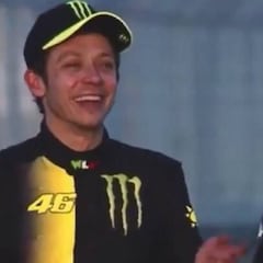 Ya hay vídeo del intercambio entre Rossi y Hamilton
