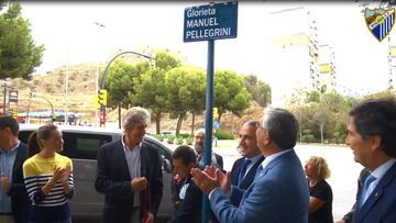 Así fue el acto en honor a Manuel Pellegrini en España