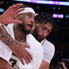 Carmelo, el héroe de los Lakers