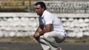 Pablo Guede asegura que Palestino llega con confianza al partido con Boca Juniors.