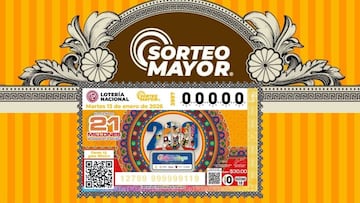 Descubre los resultados del Sorteo Mayor 3997 que realizó la Lotería Nacional hoy martes 13 de enero del 2026.