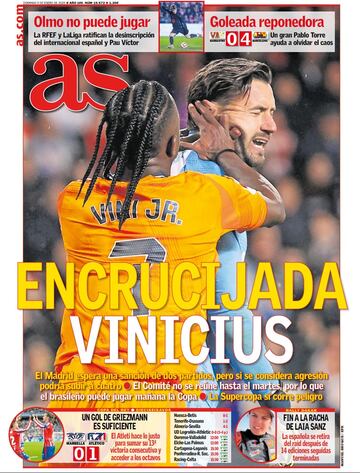 Las portadas de AS de enero