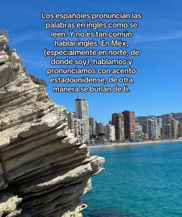 Una mexicana se muda a España y lanza una crítica sobre nuestro acento con las palabras en inglés: “De otra manera se burlan de ti”