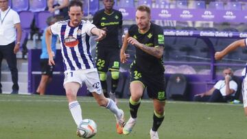 PHOTOGENIC/Miguel &Atilde;ngel Santos. Valladolid. 19/07/2020. Jornada 38 de La Liga Santander entre el Real Valladolid y el Real Betis
 MICHEL Y LOREN