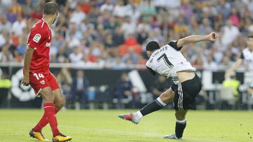 21/10/17 PARTIDO PRIMERA DIVISION
VALENCIA CF - SEVILLA CF
GOL 1-0 GUEDES