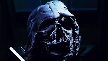 Star Wars máscara Darth Vader fundida cómo consigue Kylo Ren