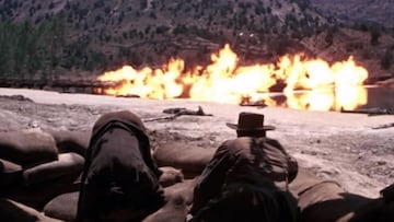 el bueno el feo y el malo sergio leone clint eastwood puente langstone