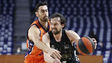 2021 05 09 MADRID. BALONCESTO 20 21 PARTIDO CORRESPONDIENTE A LA JORNADA 36 DE LA LIGA ENDESA QUE ENFRENTA AL REAL MADRID Y AL VALENCIA BASKET EN EL WIZINK CENTER.
 
 FOTO: VICTOR CARRETERO/REALMADRID.COM