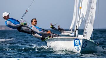 Xammar y Brugman logran la medalla de plata en el Europeo de 470