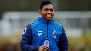 Alfredo Morelos, jugador de Rangers