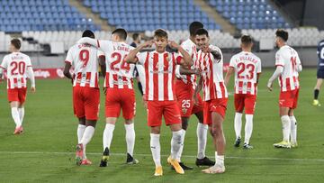 El Almería es el equipo más amonestado de Segunda