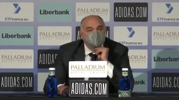 La confidencia muy top de Laso sobre el vestuario: muy díficil no empatizar con el Madrid este año