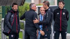 Garitano, con Aguirre, t&eacute;cnico del Femenino