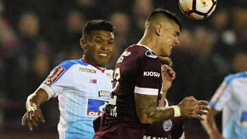 Junior perdió con Lanús en Copa Sudamericana