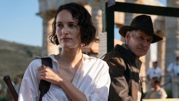 In Indiana Jones and the Dial of Destiny, Harrison Ford is joined by Phoebe Waller-Bridge, an actor and screenwriter best known for the hit series Fleabag.