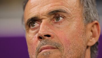 Al Khor (Qatar), 27/11/2022.- (FILE) - Spain's head coach Luis Enrique reacts prior to the FIFA World Cup 2022 group E soccer match between Spain and Germany at Al Bayt Stadium in Al Khor, Qatar, 27 November 2022 (re-issued on 08 December 2022). The Spanish Royal Soccer Federation (RFEF) announced on 08 December 2022 that Luis de la Fuente will replace Luis Enrique as new Spanish national soccer team head coach after the team was knocked out by Morocco in their FIFA World Cup Qatar 2022 round of 16 match on 06 December. (Mundial de Fútbol, Alemania, Marruecos, España, Catar) EFE/EPA/Friedemann Vogel