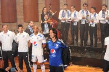 Lanzamiento camiseta Millonarios 2015