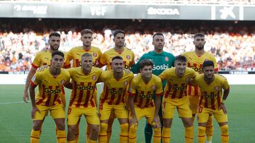 14/08/22
PARTIDO PRIMERA DIVISION 
VALENCIA - GIRONA 
ONCE INICIAL FORMACION INICIAL