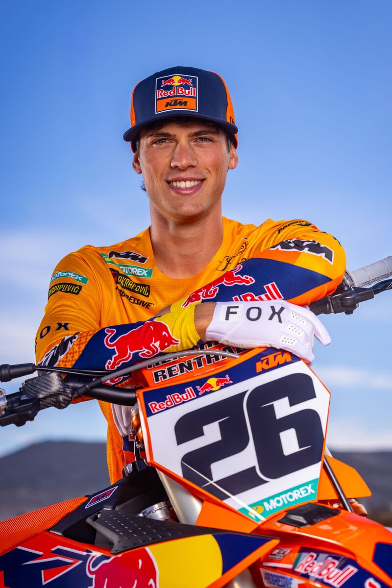 Jorge Prado, piloto de KTM en el SMX de Estados Unidos.