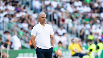 Pellicer, en el Elche-Málaga.