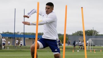 Rojo sigue preparándose y podría debutar en Copa Argentina